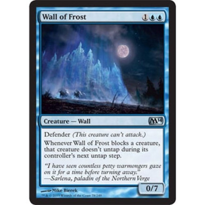 Wall of Frost (foil) | Magic 2014 Core Set