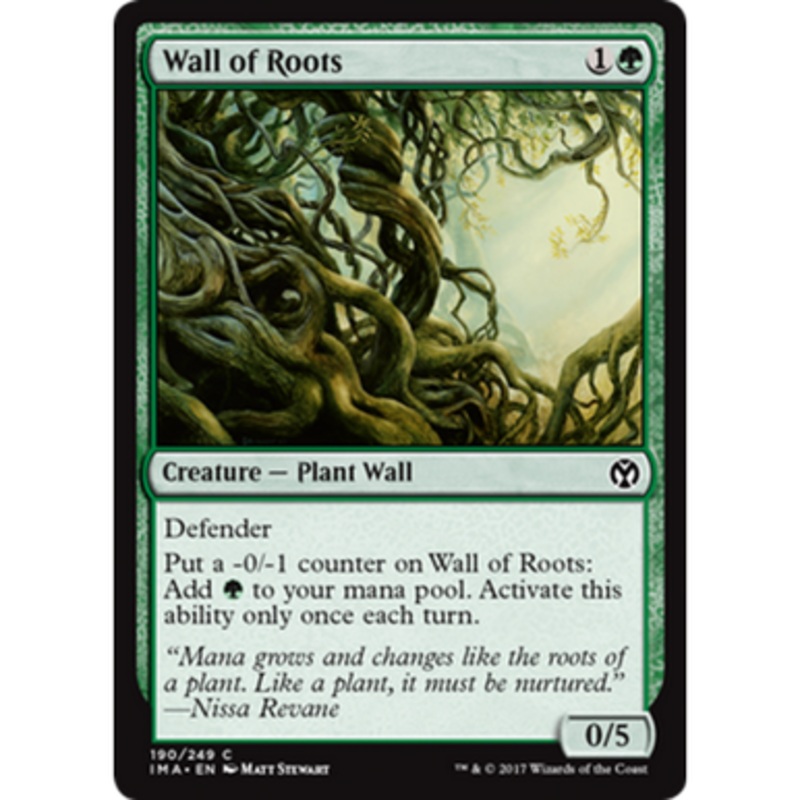 Wall of Roots (Foil) | Iconic Masters