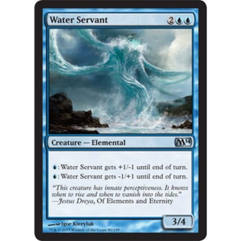 Water Servant (foil) | Magic 2014 Core Set