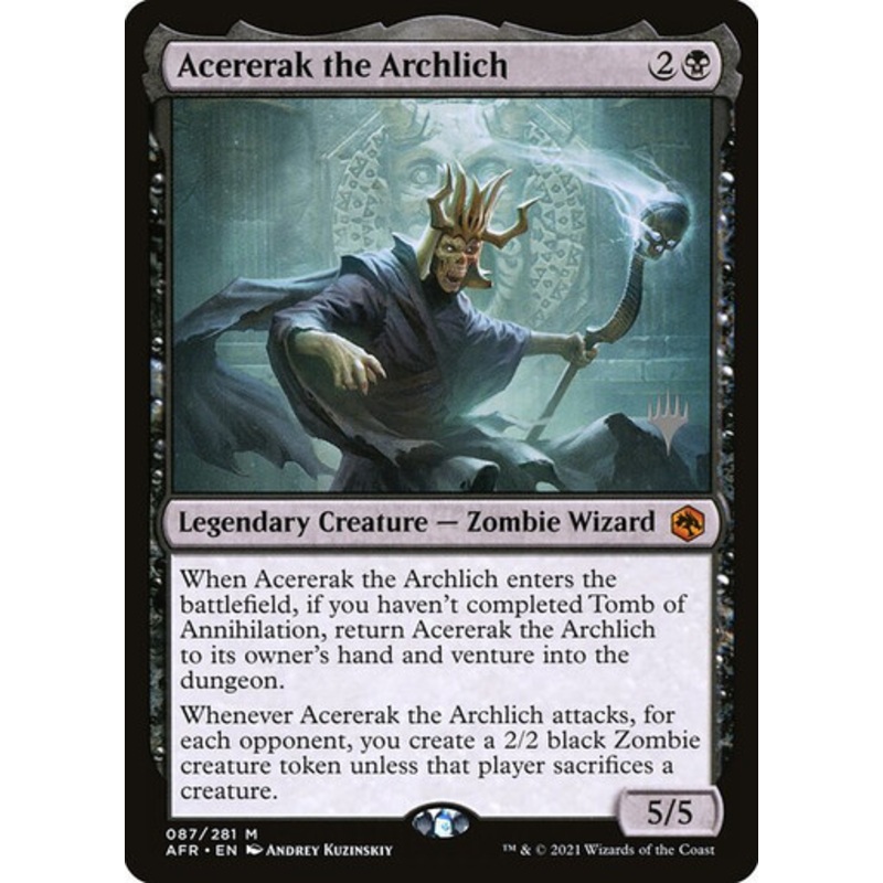 Acererak the Archlich (Promo Pack non-foil)