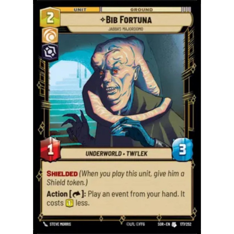 Bib Fortuna, Jabba's Majordomo