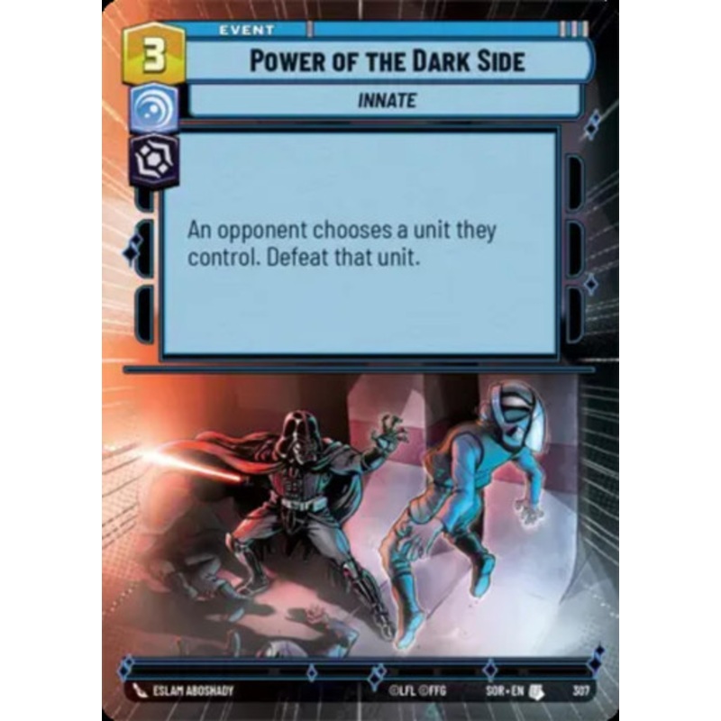 Power of the Dark Side (Hyperspace Frame Foil)