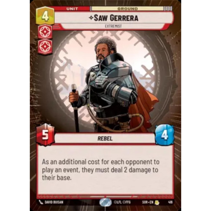 Saw Gerrera, Extremist (Hyperspace Frame)