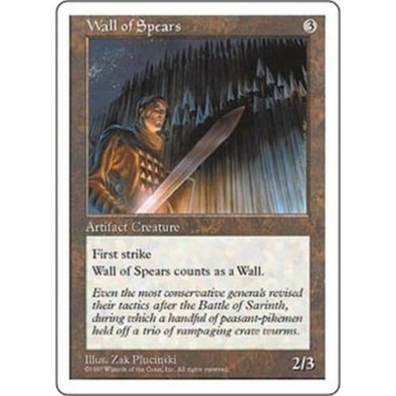 Wall of Spears | 5th Edition