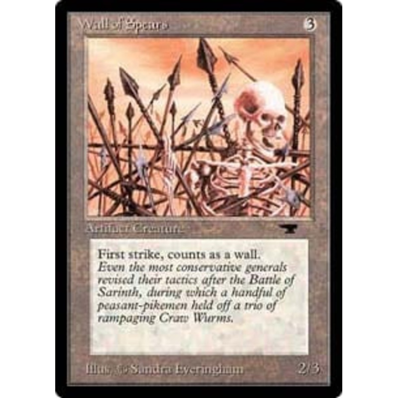 Wall of Spears | Antiquities
