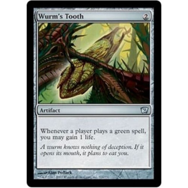 Wurm's Tooth (foil) | 9th Edition