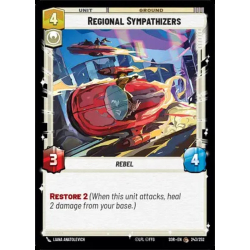 Regional Sympathizers (Foil)