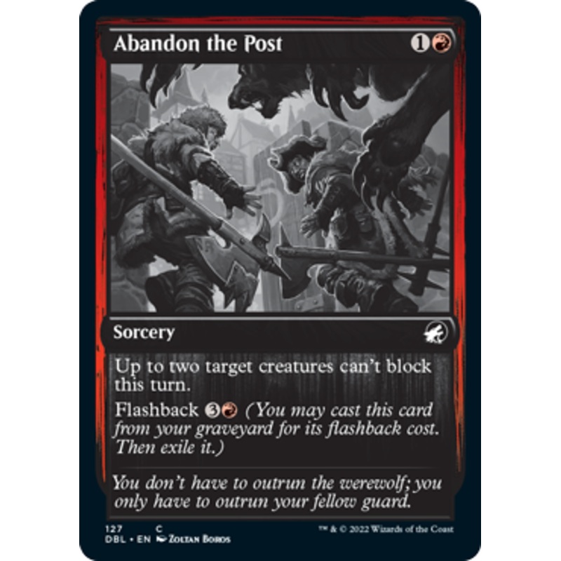 Abandon the Post | Innistrad: Double Feature