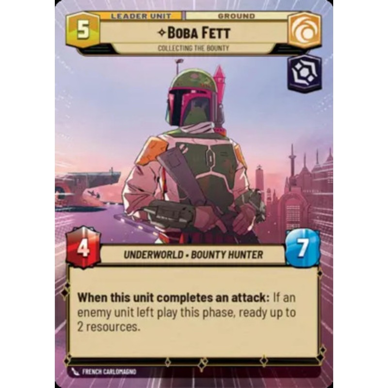 Boba Fett, Collecting the Bounty (Hyperspace Frame)