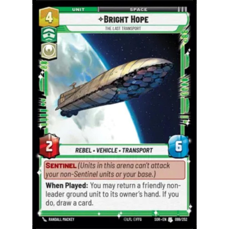 Bright Hope, The Last Transport