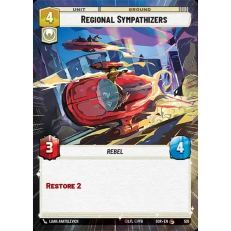 Regional Sympathizers (Hyperspace Frame)