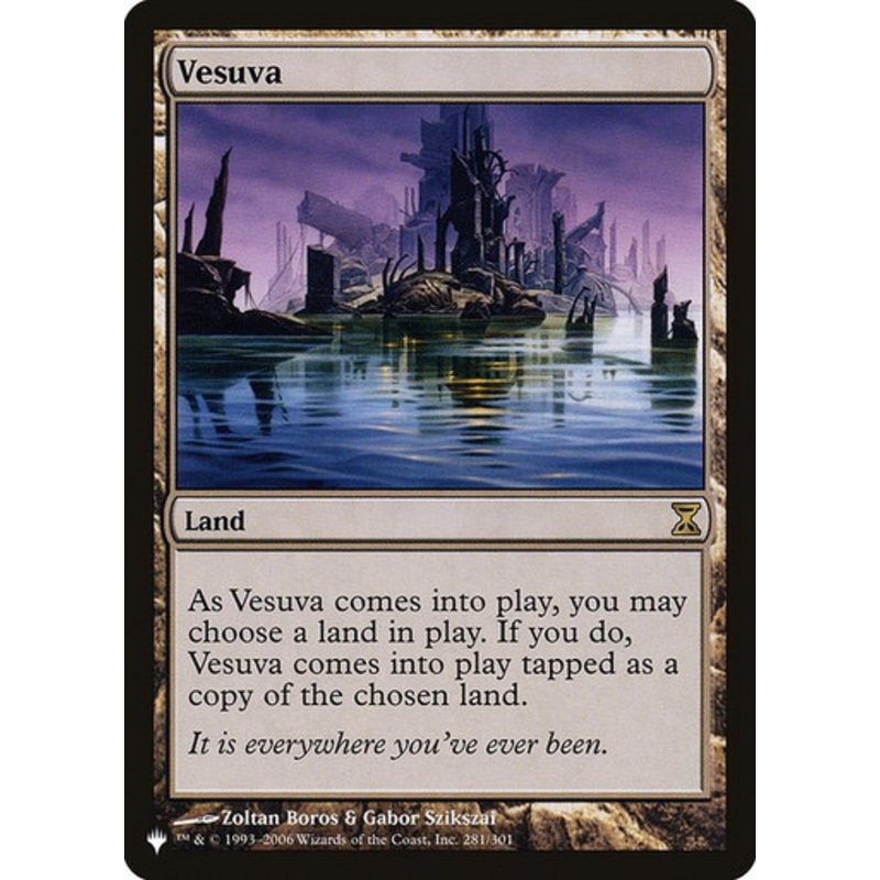 Vesuva (The List Reprint) | Time Spiral