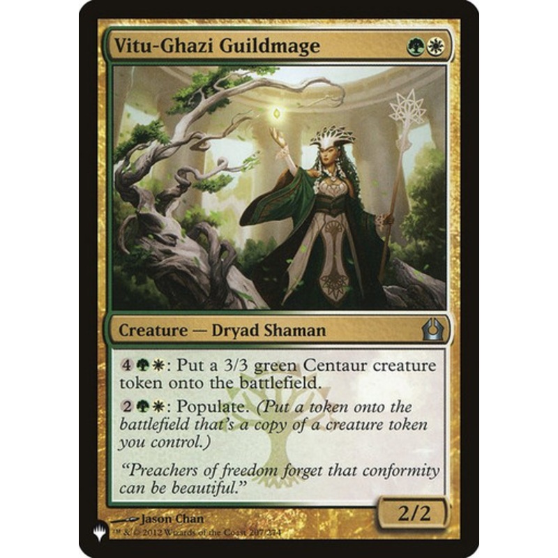 Vitu-Ghazi Guildmage (The List Reprint) | Return to Ravnica