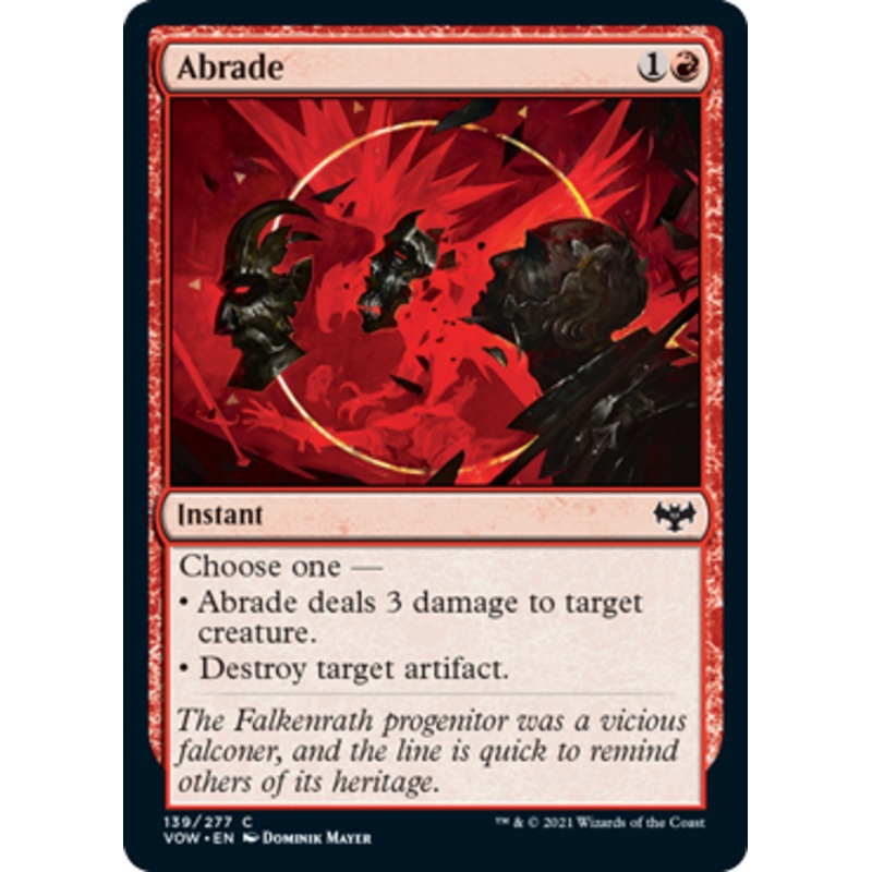 Abrade (foil) | Innistrad: Crimson Vow