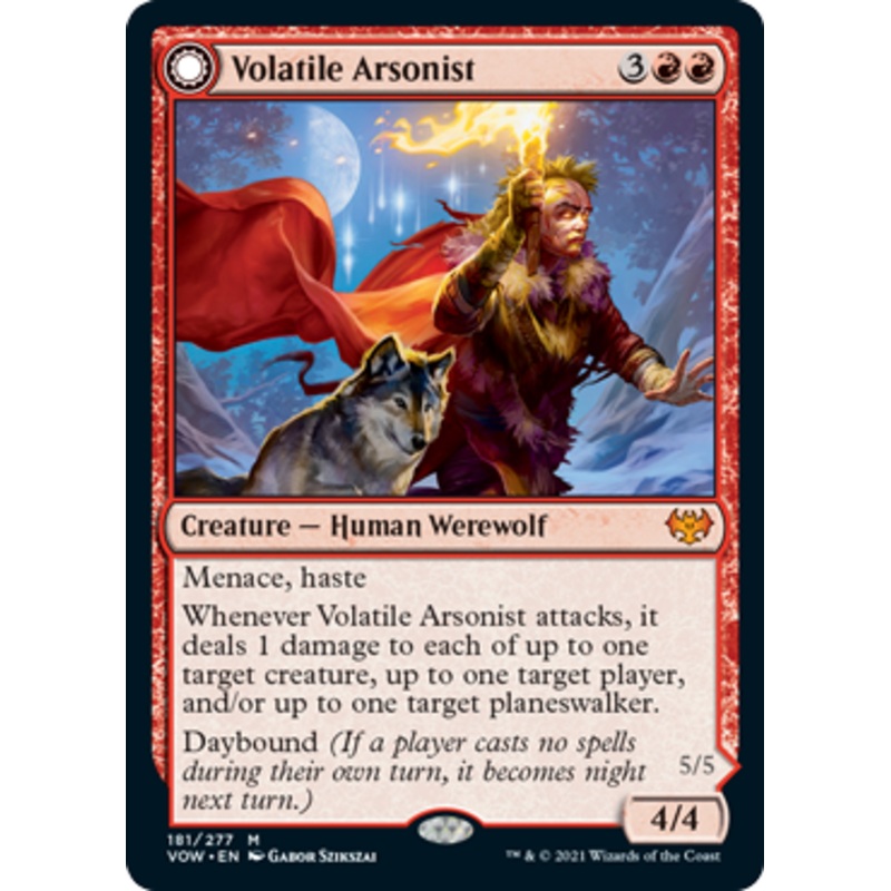 Volatile Arsonist // Dire-Strain Anarchist