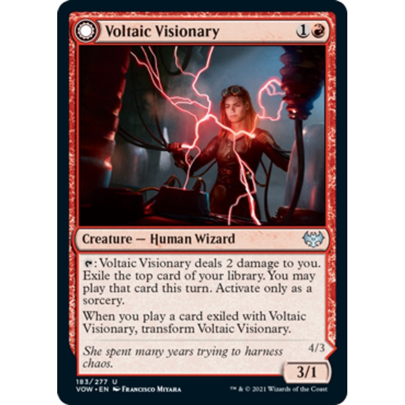 Voltaic Visionary // Volt-Charged Berserker
