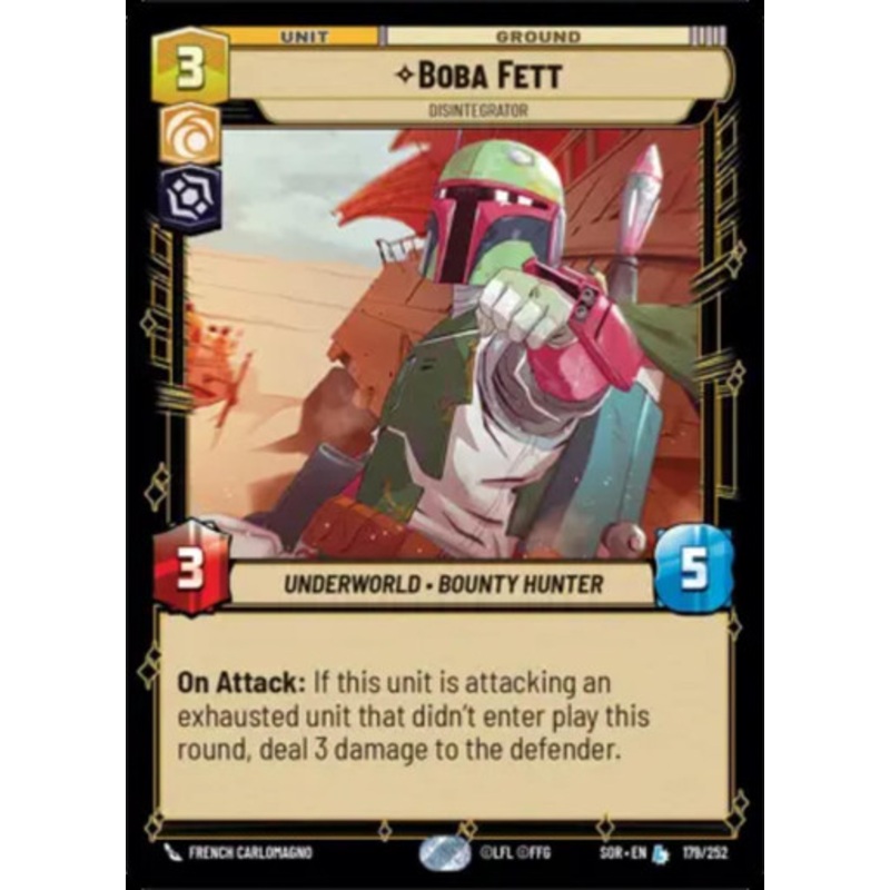 Boba Fett, Disintegrator (Foil)