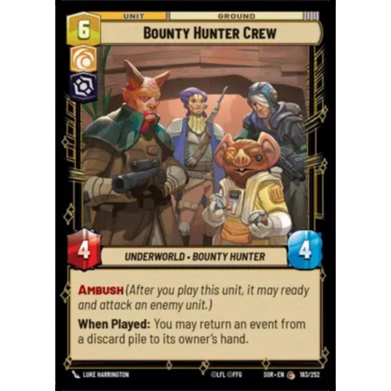 Bounty Hunter Crew