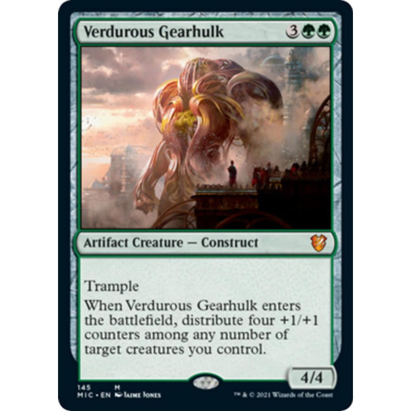 Verdurous Gearhulk | Innistrad: Midnight Hunt Commander