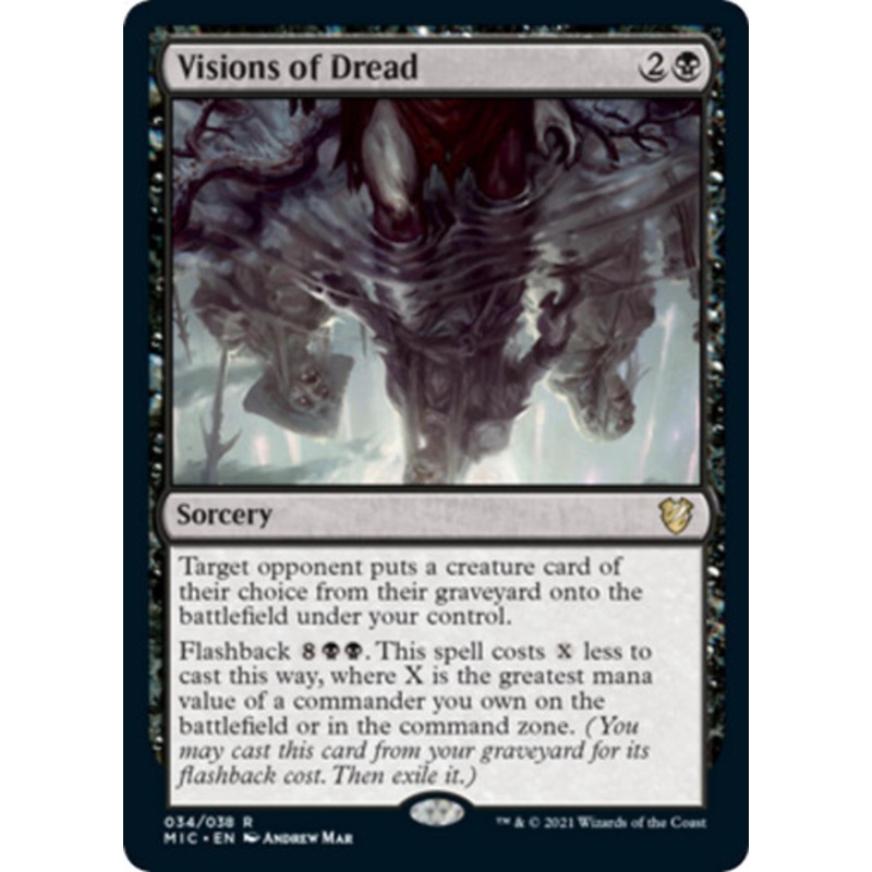 Visions of Dread | Innistrad: Midnight Hunt Commander