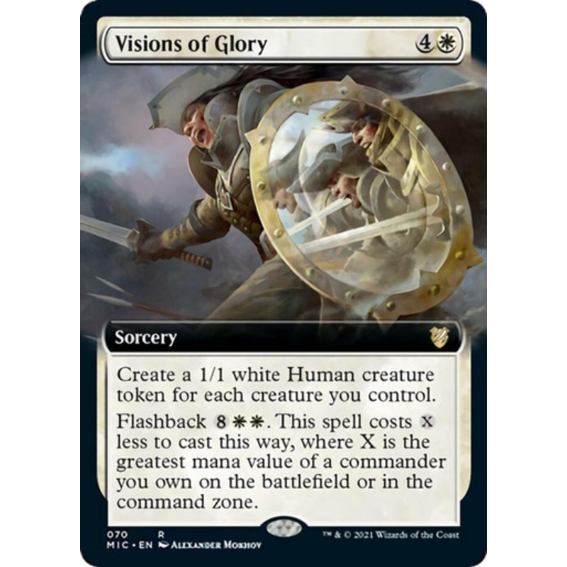 Visions of Glory (Extended Art) | Innistrad: Midnight Hunt Commander