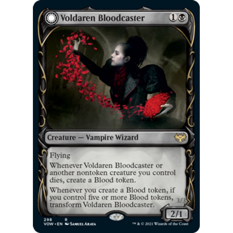 Voldaren Bloodcaster // Bloodbat Summoner (Fang Frame)