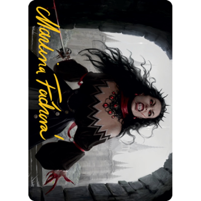 Voldaren Stinger Art Card (Gold Signature) | Innistrad: Midnight Hunt