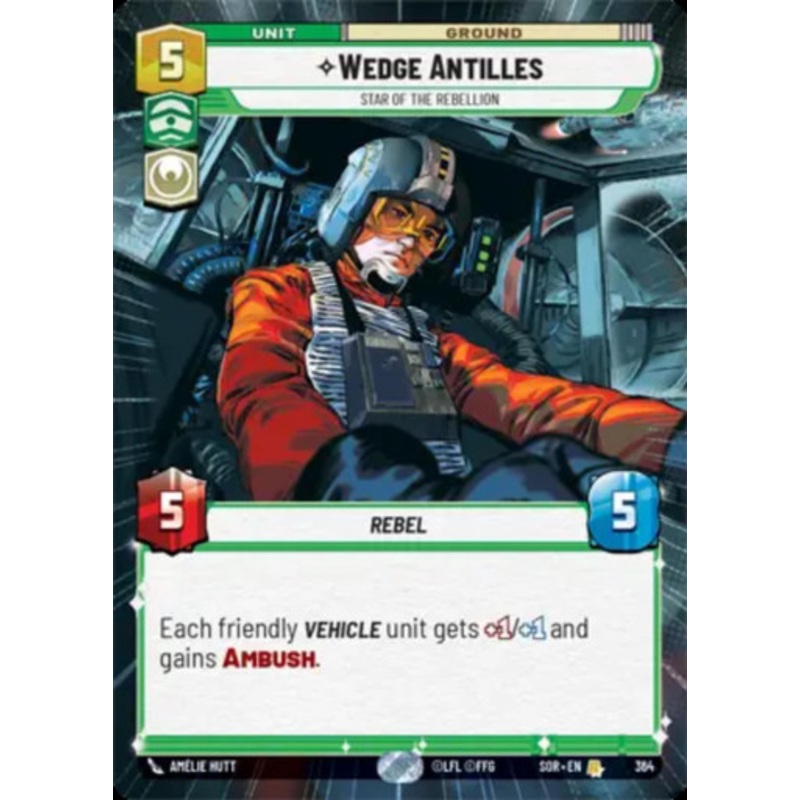Wedge Antilles, Star of the Rebellion (Hyperspace Frame)