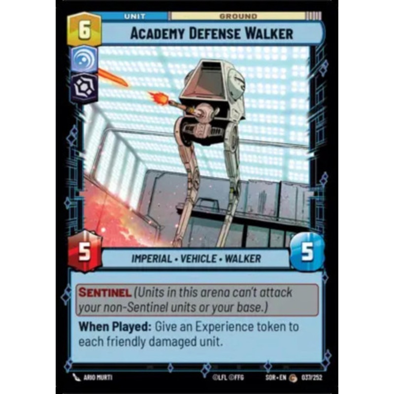 Academy Defense Walker (Foil)