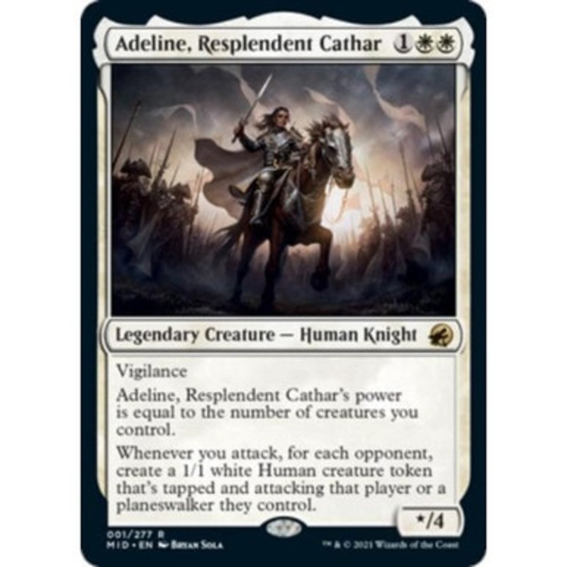 Adeline, Resplendent Cathar | Innistrad: Midnight Hunt