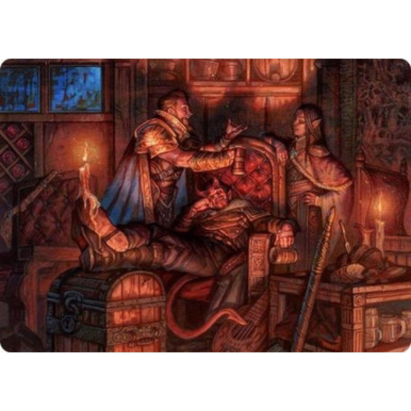 Adventures in the Forgotten Realms Art Card: Long Rest