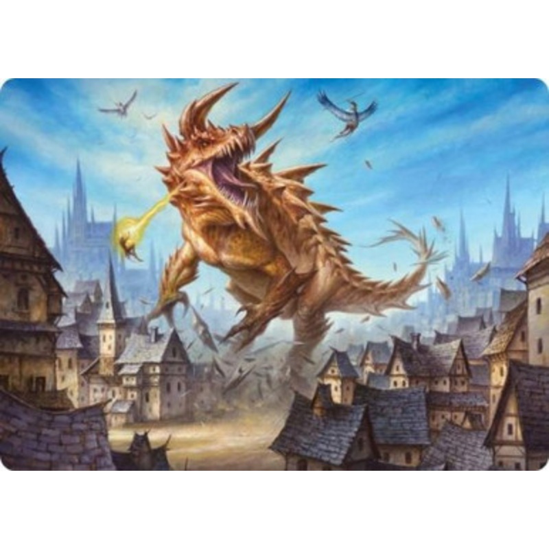 Adventures in the Forgotten Realms Art Card: Tarrasque | Adventures in the Forgotten Realms