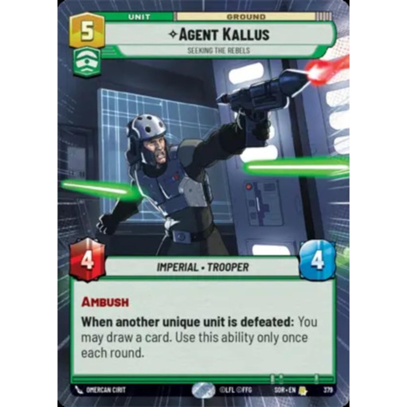 Agent Kallus, Seeking the Rebels (Hyperspace Frame)