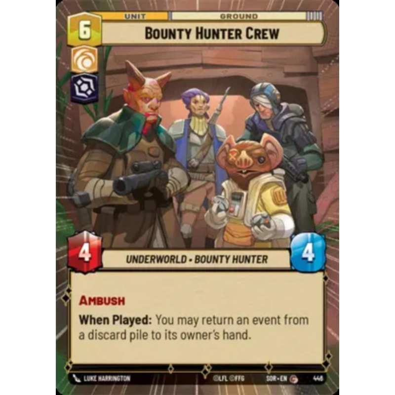 Bounty Hunter Crew (Hyperspace Frame)