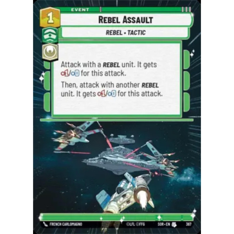 Rebel Assault (Hyperspace Frame Foil)