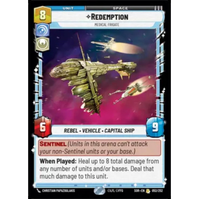 Redemption, Medical Frigate