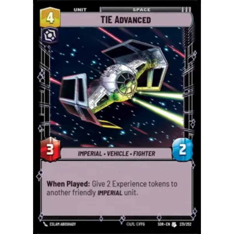 TIE Advanced (Foil)