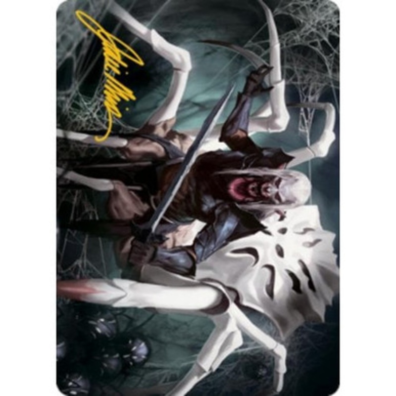 Adventures in the Forgotten Realms Art Card: Drider (Gold Signature)