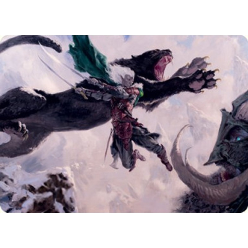 Adventures in the Forgotten Realms Art Card: Drizzt Do'Urden