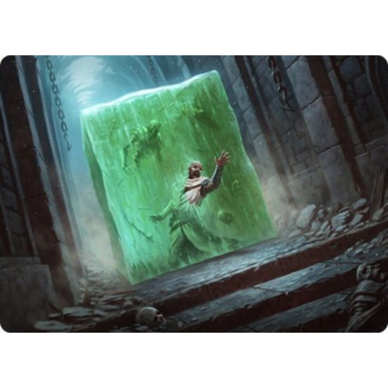 Adventures in the Forgotten Realms Art Card: Gelatinous Cube #7