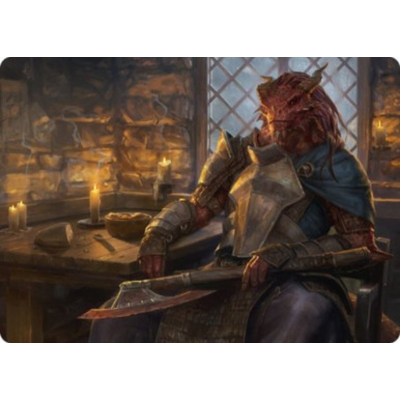 Adventures in the Forgotten Realms Art Card: Jaded Sell-Sword | Adventures in the Forgotten Realms