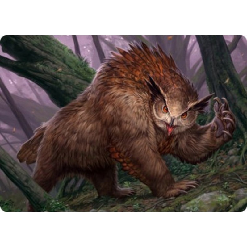 Adventures in the Forgotten Realms Art Card: Owlbear #15 | Adventures in the Forgotten Realms
