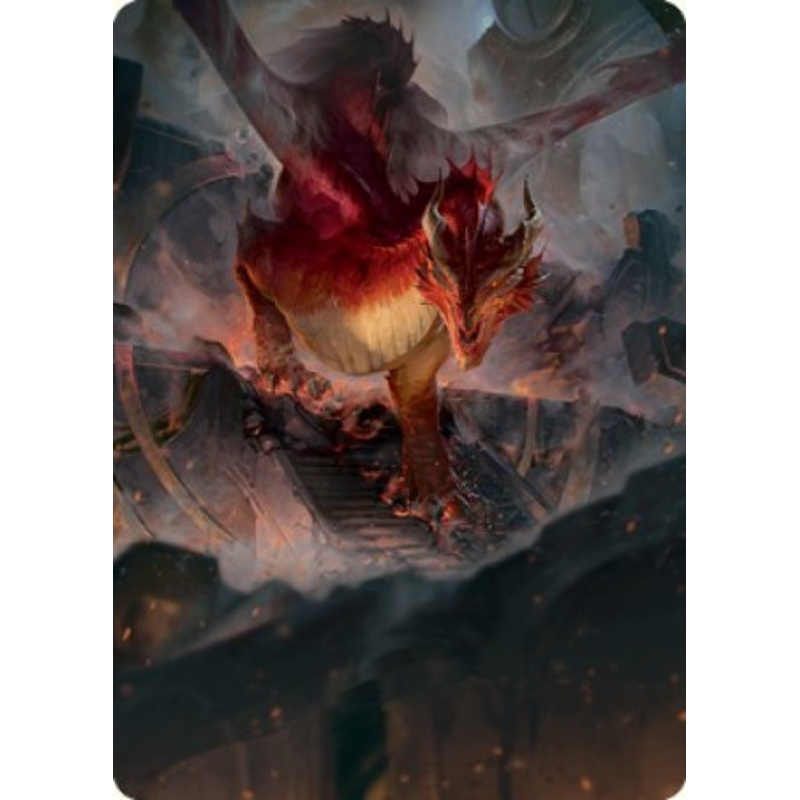Adventures in the Forgotten Realms Art Card: Red Dragon | Adventures in the Forgotten Realms