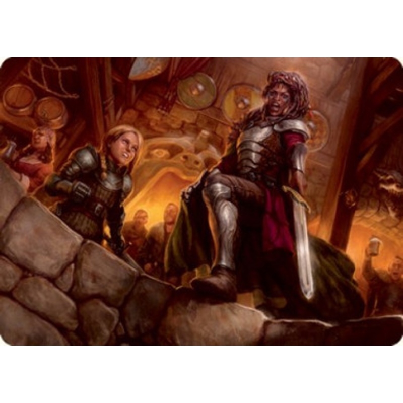 Adventures in the Forgotten Realms Art Card: Veteran Dungeoneer