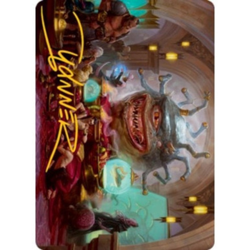 Adventures in the Forgotten Realms Art Card: Xanathar, Guild Kingpin (Gold Signature)