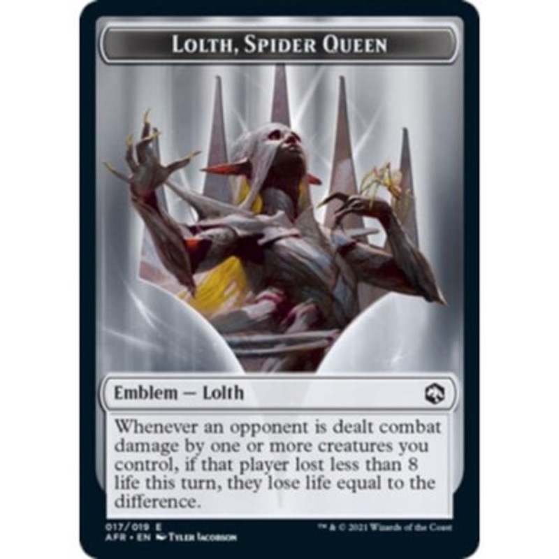 Adventures in the Forgotten Realms - Lolth, Spider Queen Emblem