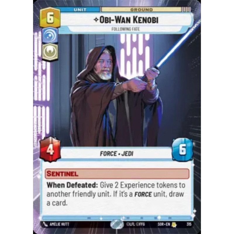 Obi-Wan Kenobi, Following Fate (Hyperspace Frame)