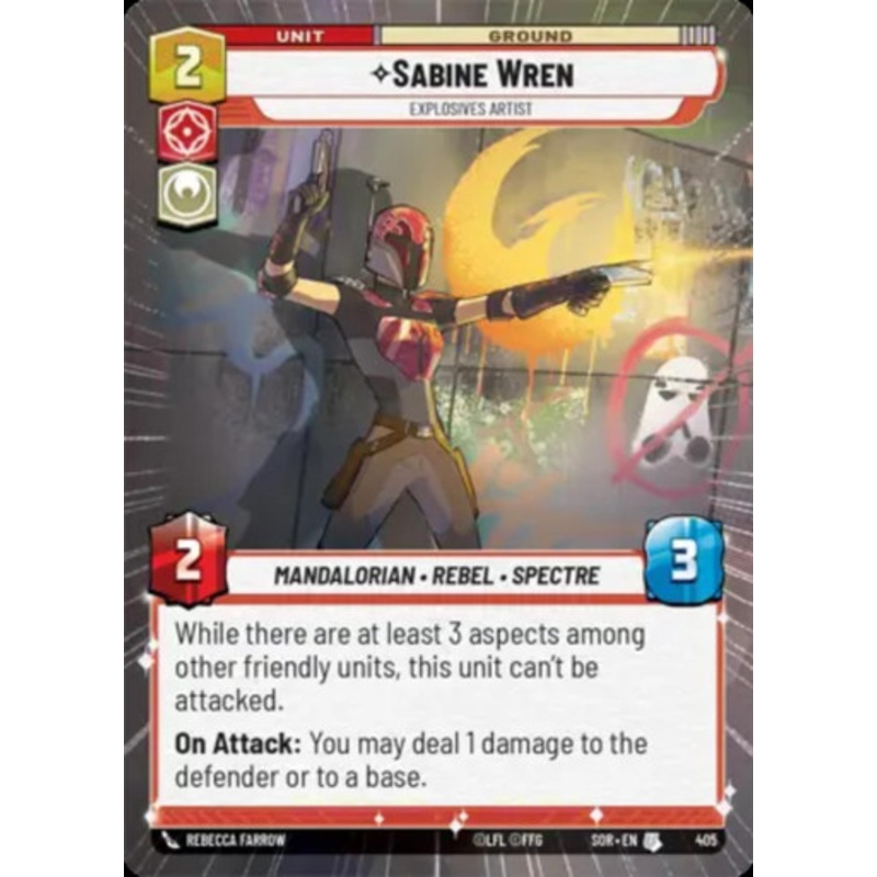 Sabine Wren, Explosives Artist (Hyperspace Frame)