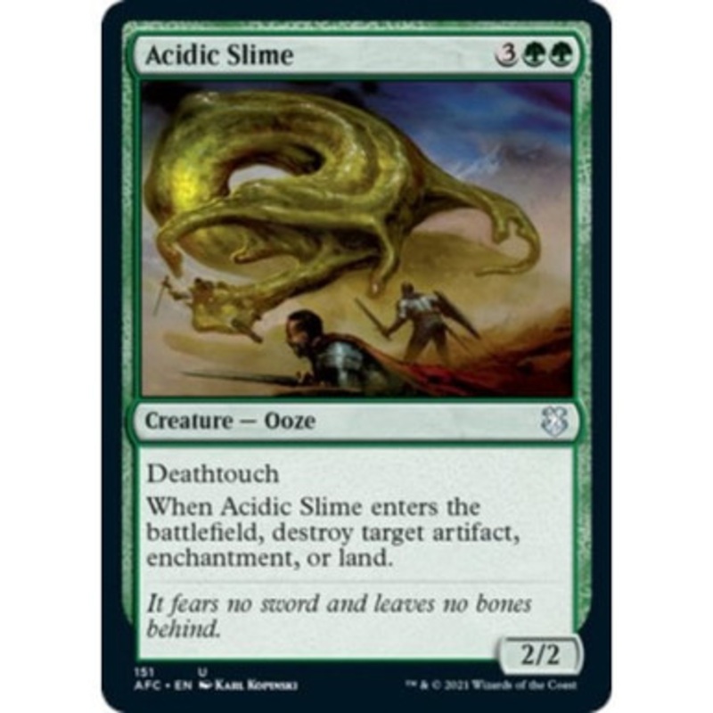 Acidic Slime | Adventures in the Forgotten Realms Commander