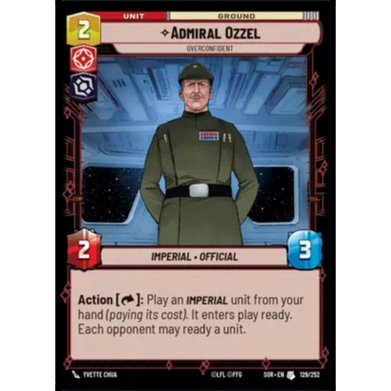 Admiral Ozzel, Overconfident